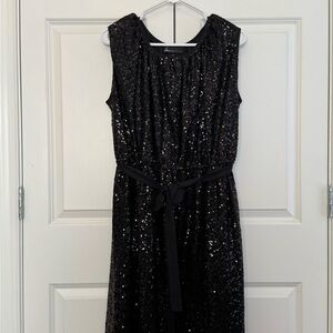 Lane Bryant Sparkling Black Dress
